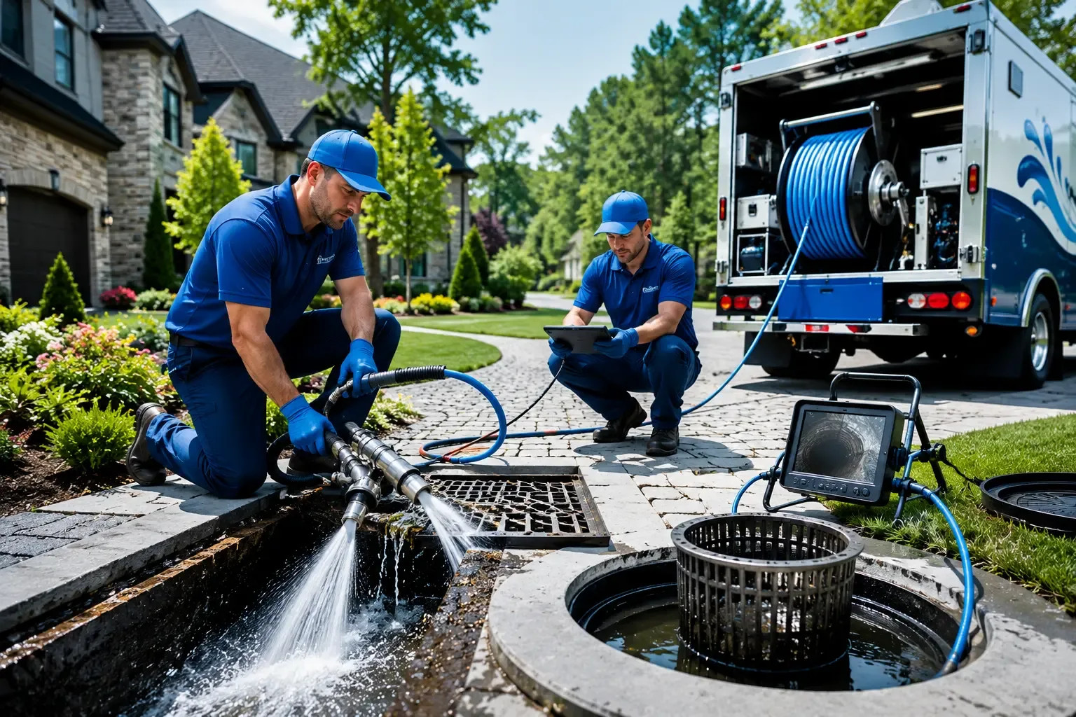 Local outdoor drain cleaning professionals in New Waverly, TX